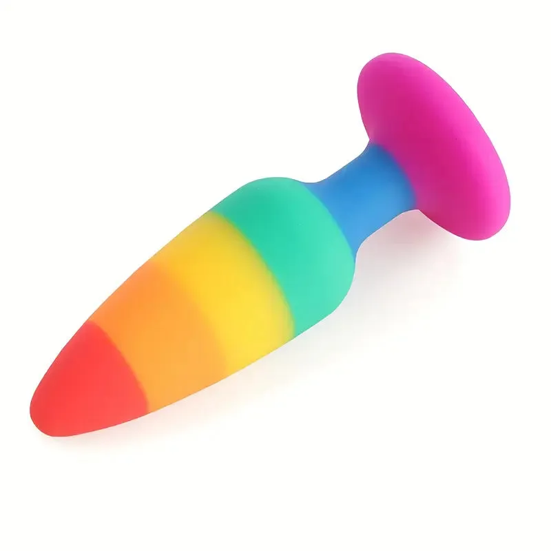 3 Sizes Silicone Butt Plug Adult Sex Toy Anal Trainer For Couples