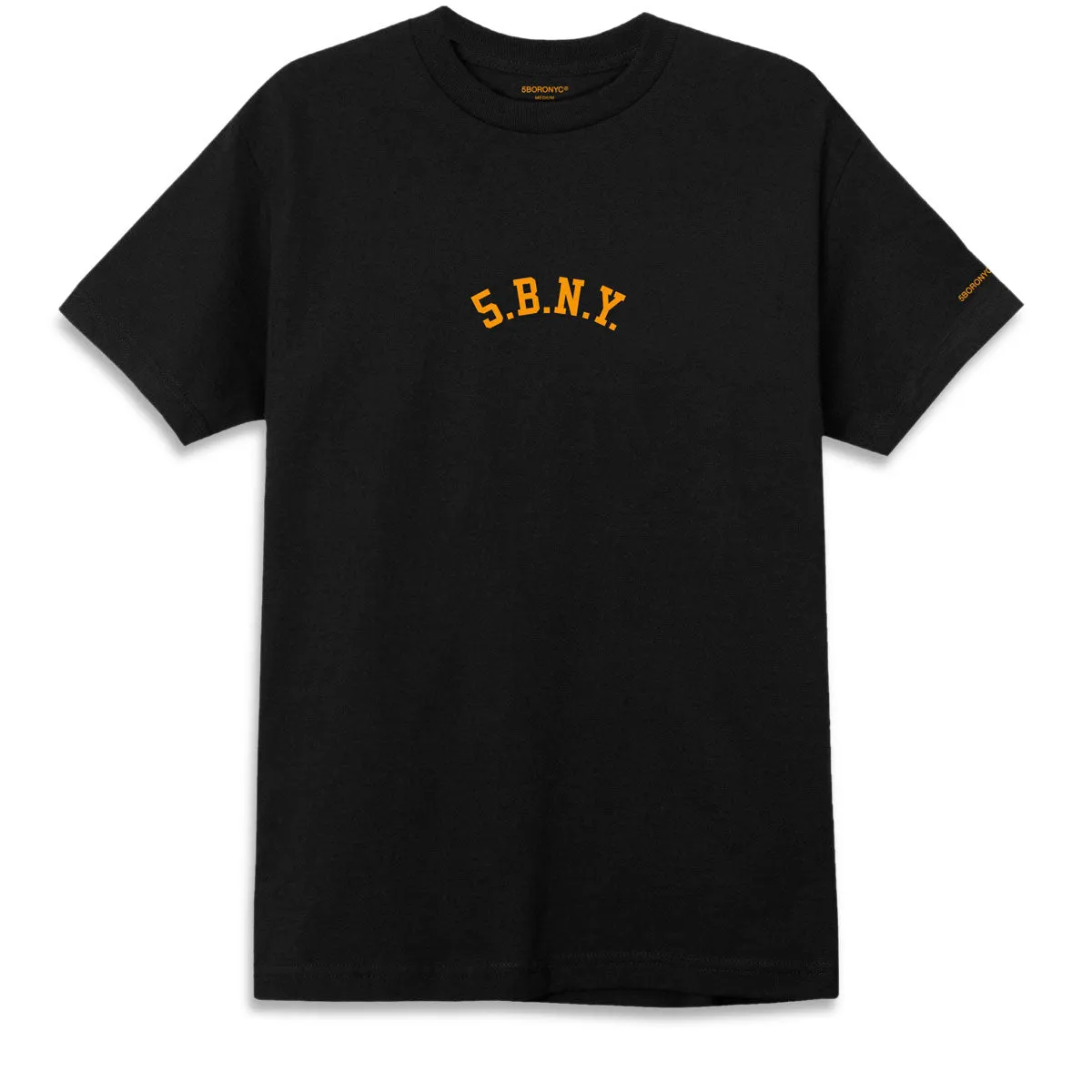 5Boro 5.B.N.Y.C T-Shirt - Black/Gold