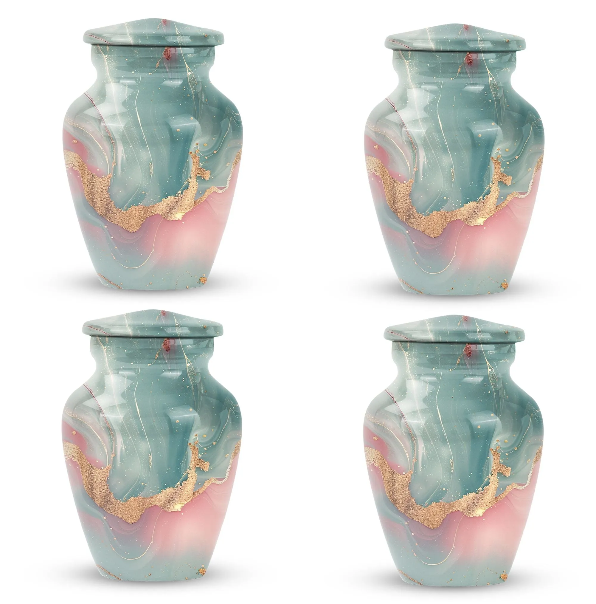 Abstract  Man's Dignity - Robust Cremation Urn for Adult Male