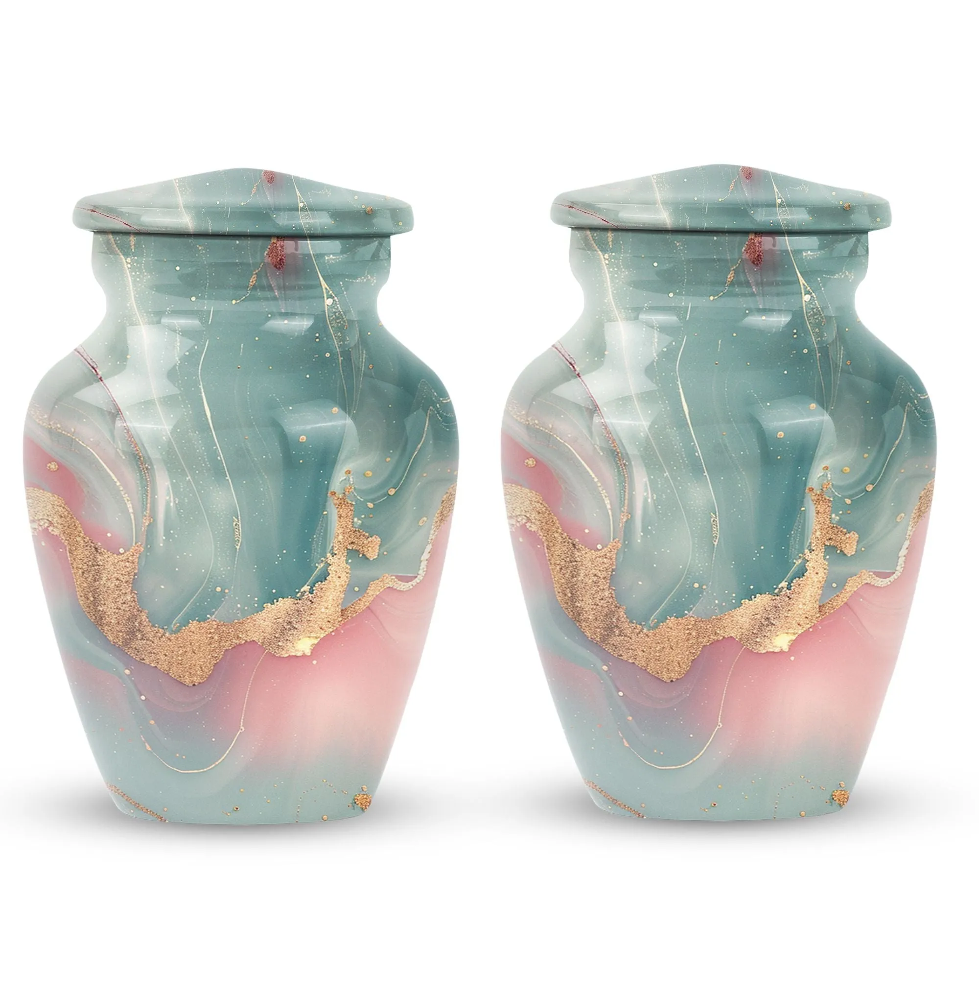 Abstract  Man's Dignity - Robust Cremation Urn for Adult Male