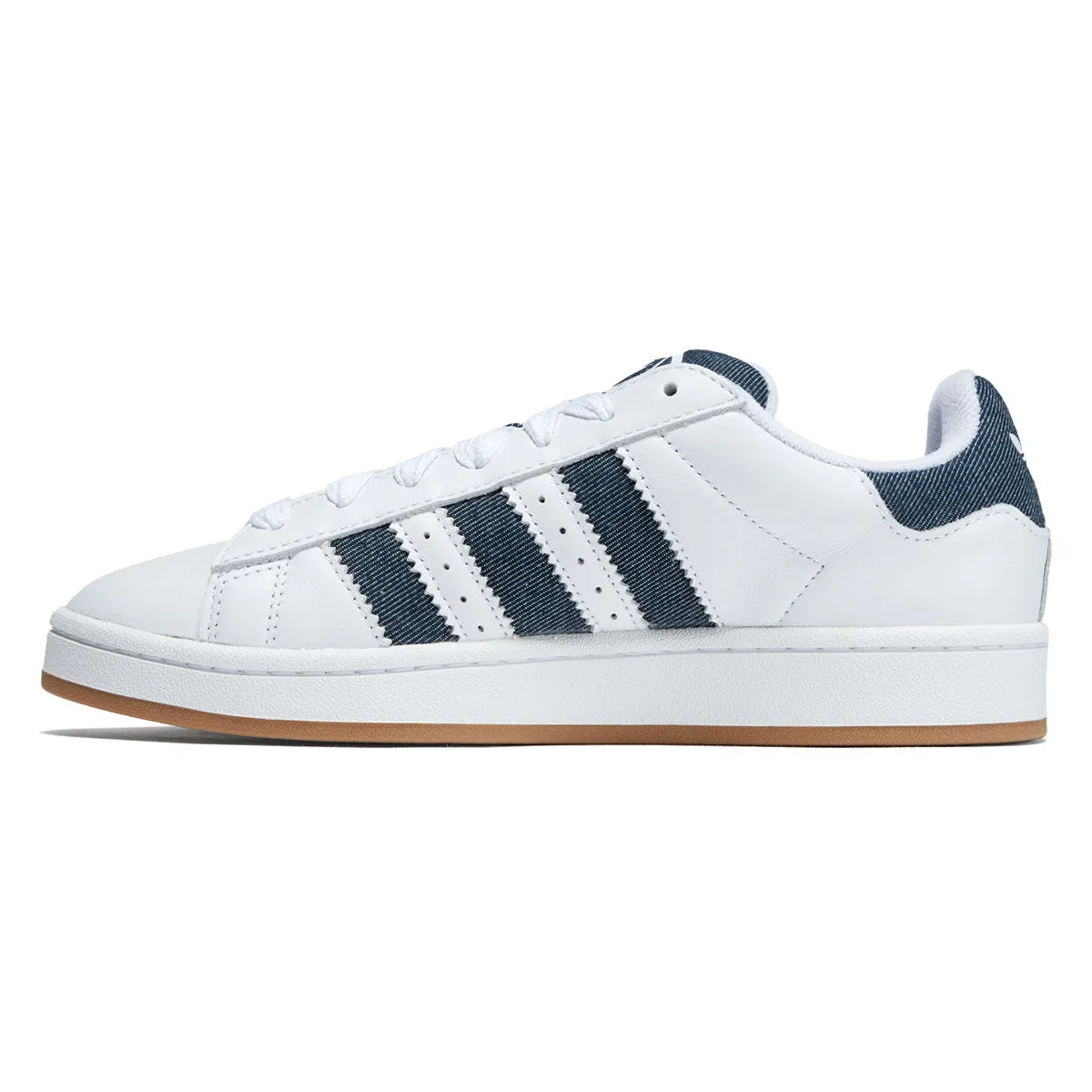 Adidas Campus 00s Shoes - Ftwr White/Night Indigo/Gold Metallic