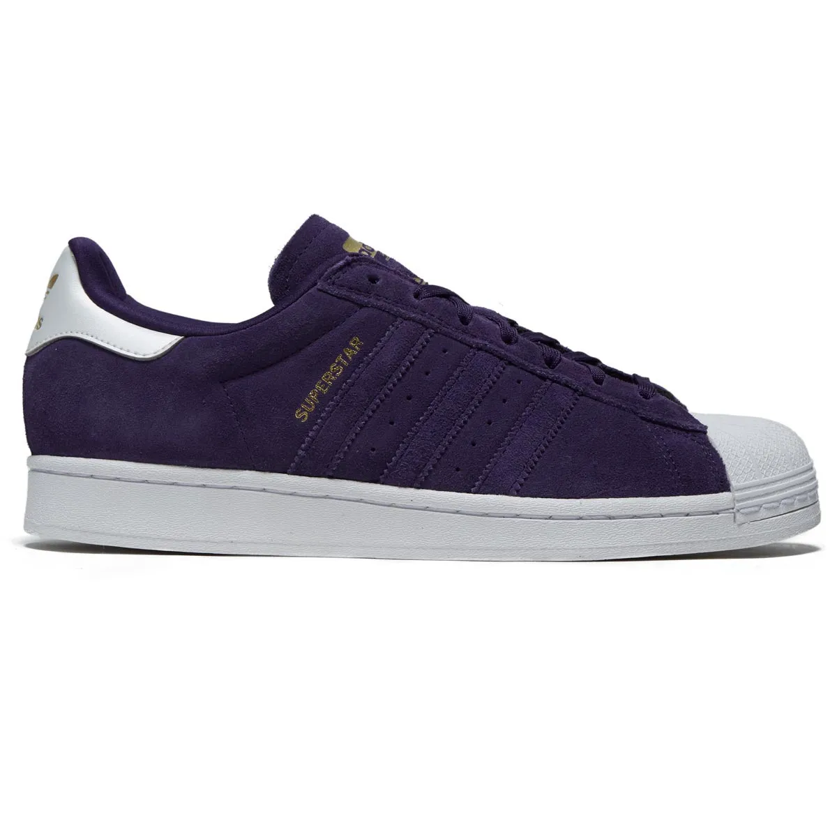 Adidas Superstar Adv Shoes - Core Purple/Zero Metallic/Gold Metallic