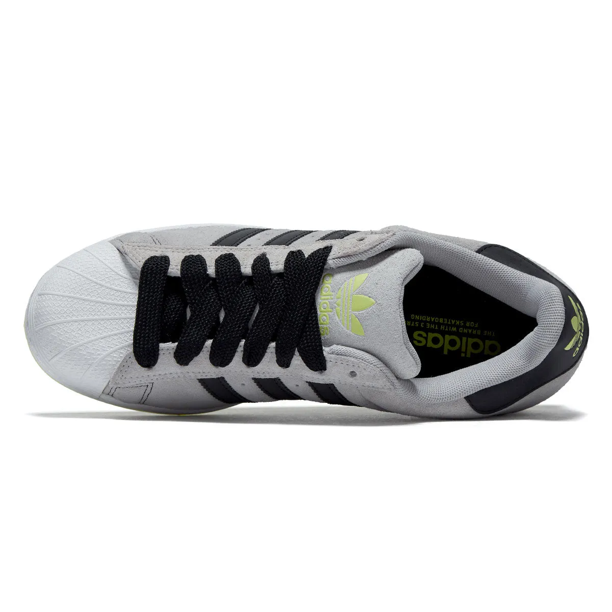 Adidas Superstar ADV Shoes - Grey/Core Black/Gold Metallic
