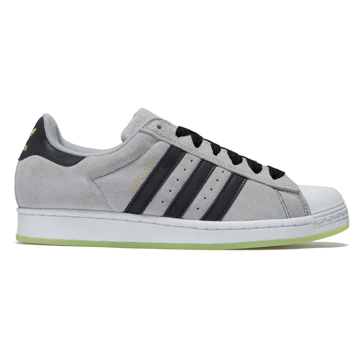 Adidas Superstar ADV Shoes - Grey/Core Black/Gold Metallic