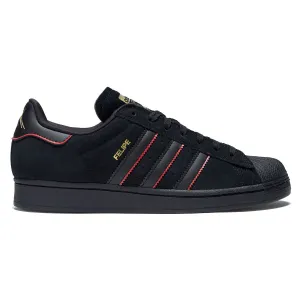 Adidas Superstar Adv x Felipe Gustavo Shoes - Black/Scarlet/Gold