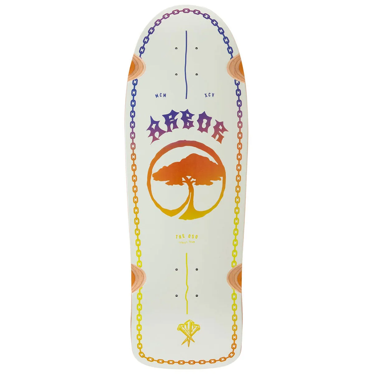 Arbor Linked Oso Longboard Cruiser Deck - 10.00"