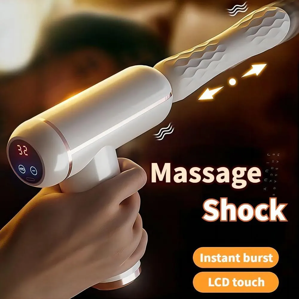 Automatic Handfree Telescopic Vibrating Cannon Sex Machine Dildo Machine with Adjustable Base