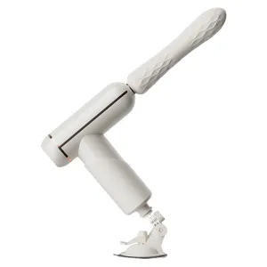 Automatic Handfree Telescopic Vibrating Cannon Sex Machine Dildo Machine with Adjustable Base