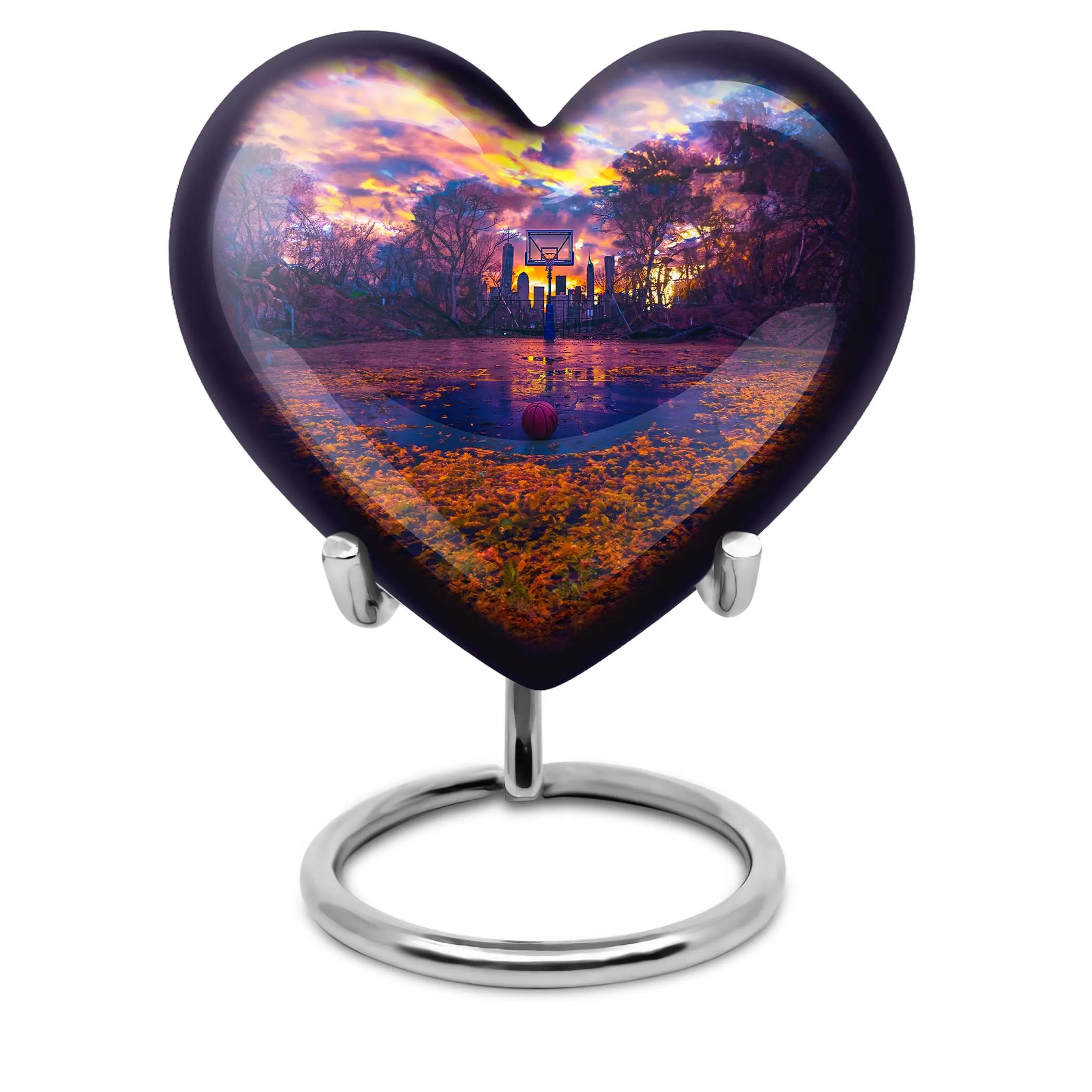 Basketball Memorial  Urn For Human Ashes Remains