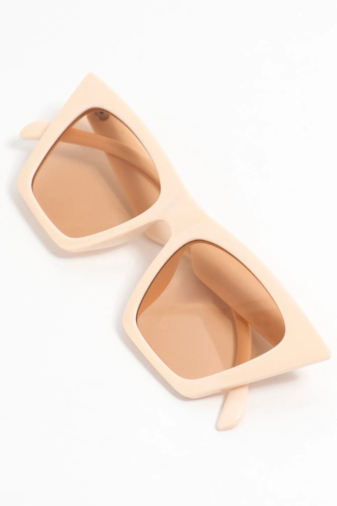 Beige Fashion Sunglasses