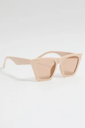 Beige Fashion Sunglasses