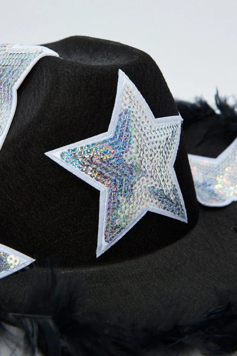 Black Cowboy Hat