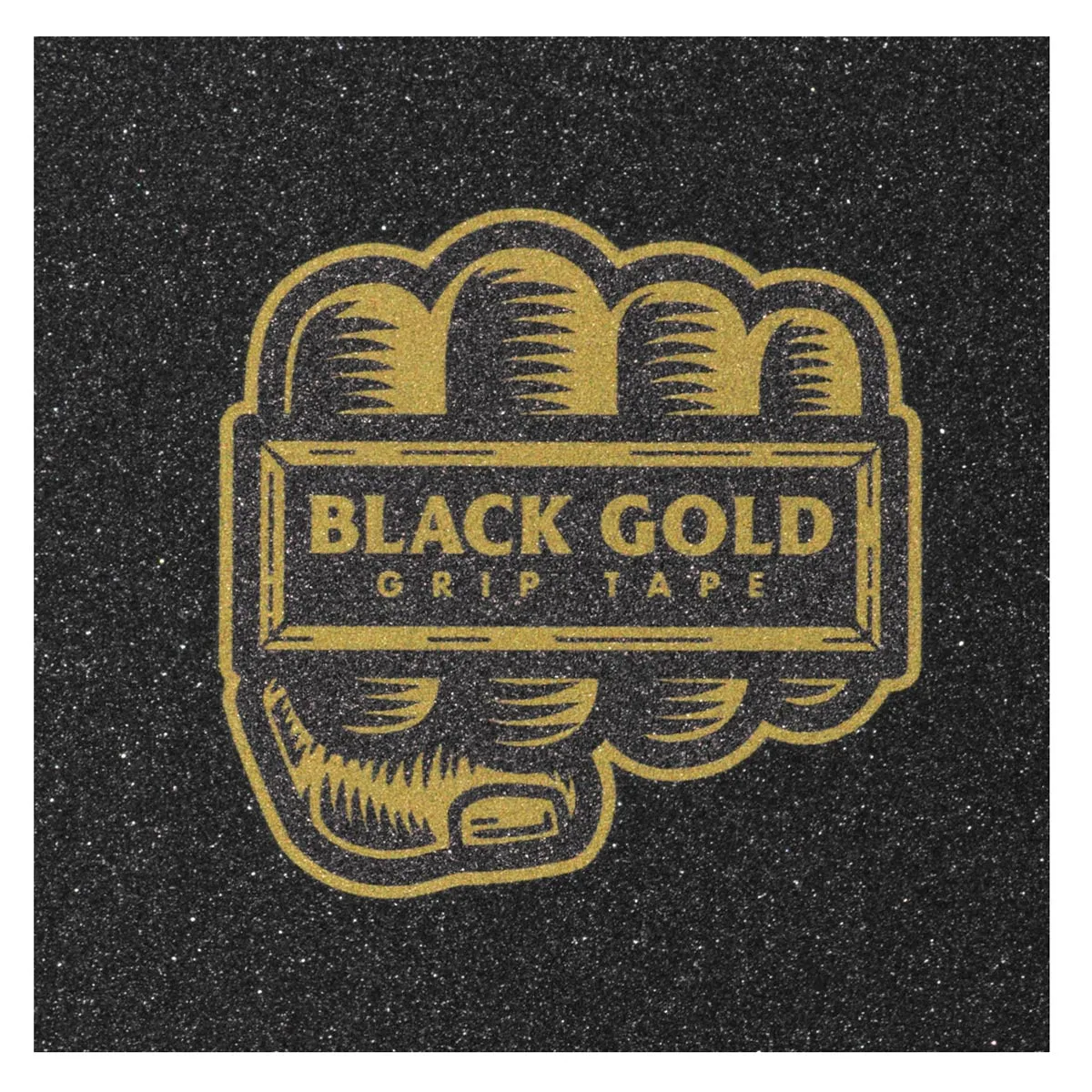 Black Gold 4 Finger Ring Grip tape - Black/Gold Print