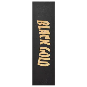 Black Gold Arch Text Grip tape - Black/Gold Print