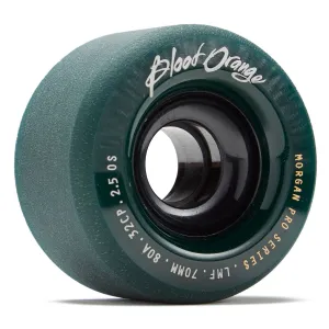 Blood Orange Morgan Pro Longboard Wheels - 70mm 80a - Midnight Green