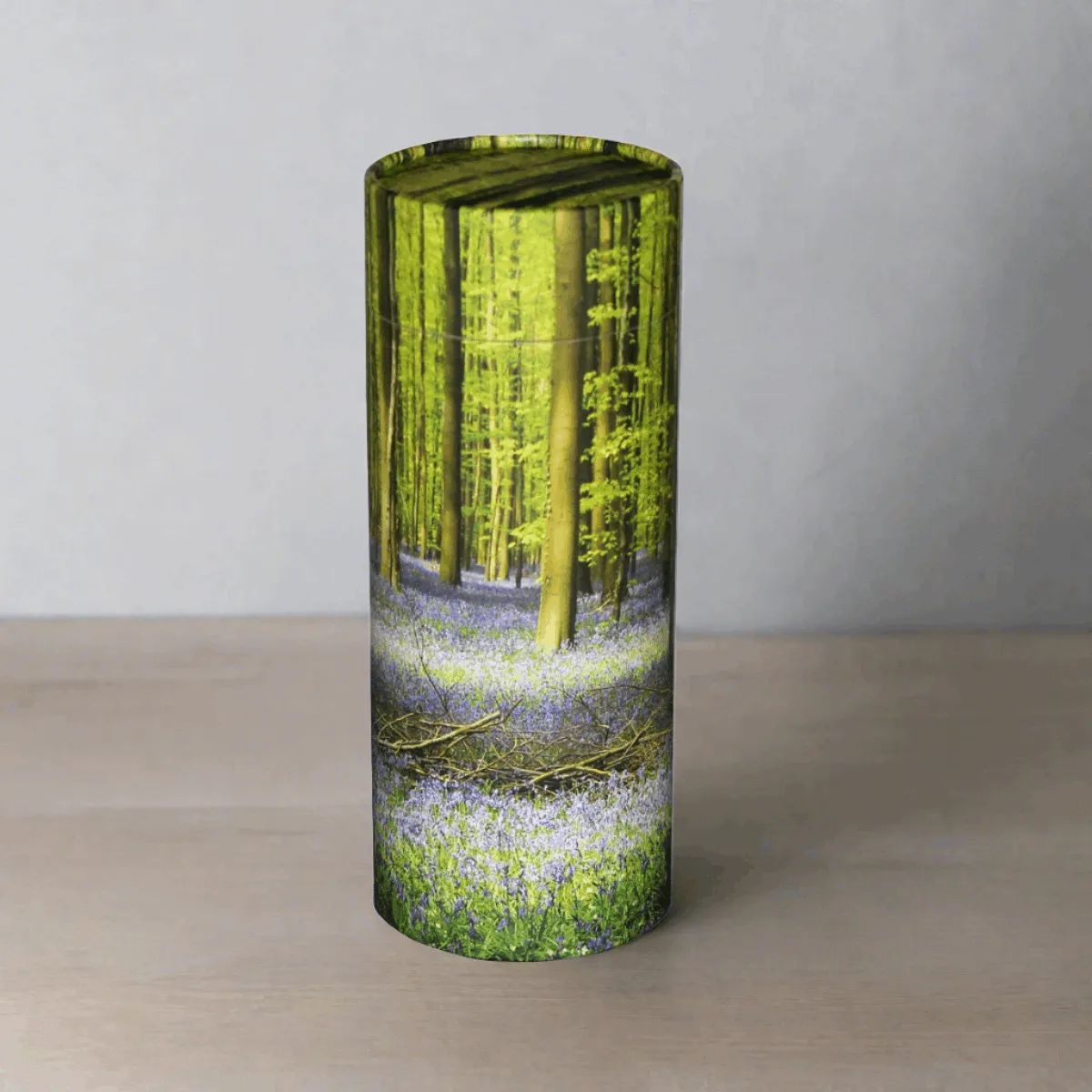 Bluebell Forest Cremation Scattering Tube In Large