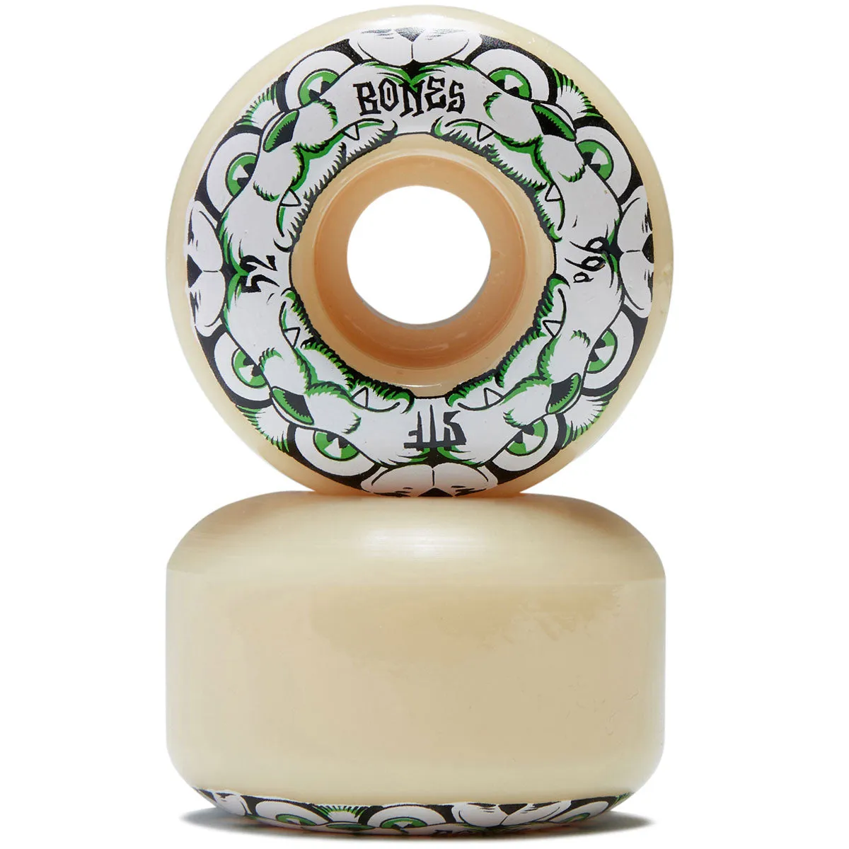 Bones 4 Dog Night 99a V4 Wide Skateboard Wheels - 52mm