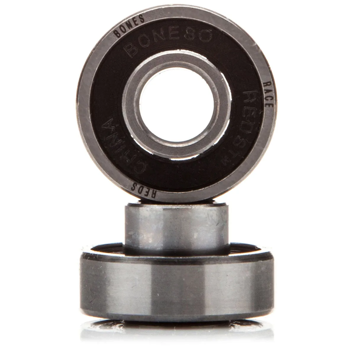 Bones Race Reds Bearings - Black
