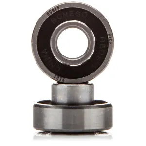 Bones Race Reds Bearings - Black
