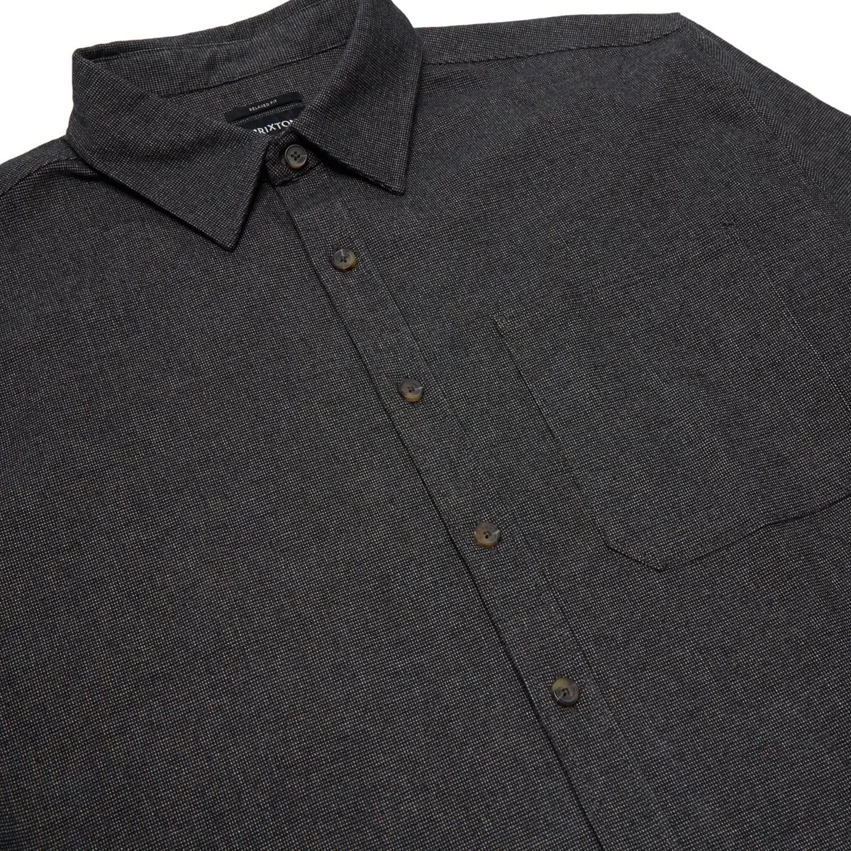 Brixton Selden Long Sleeve Over Shirt - Mixed Tweed