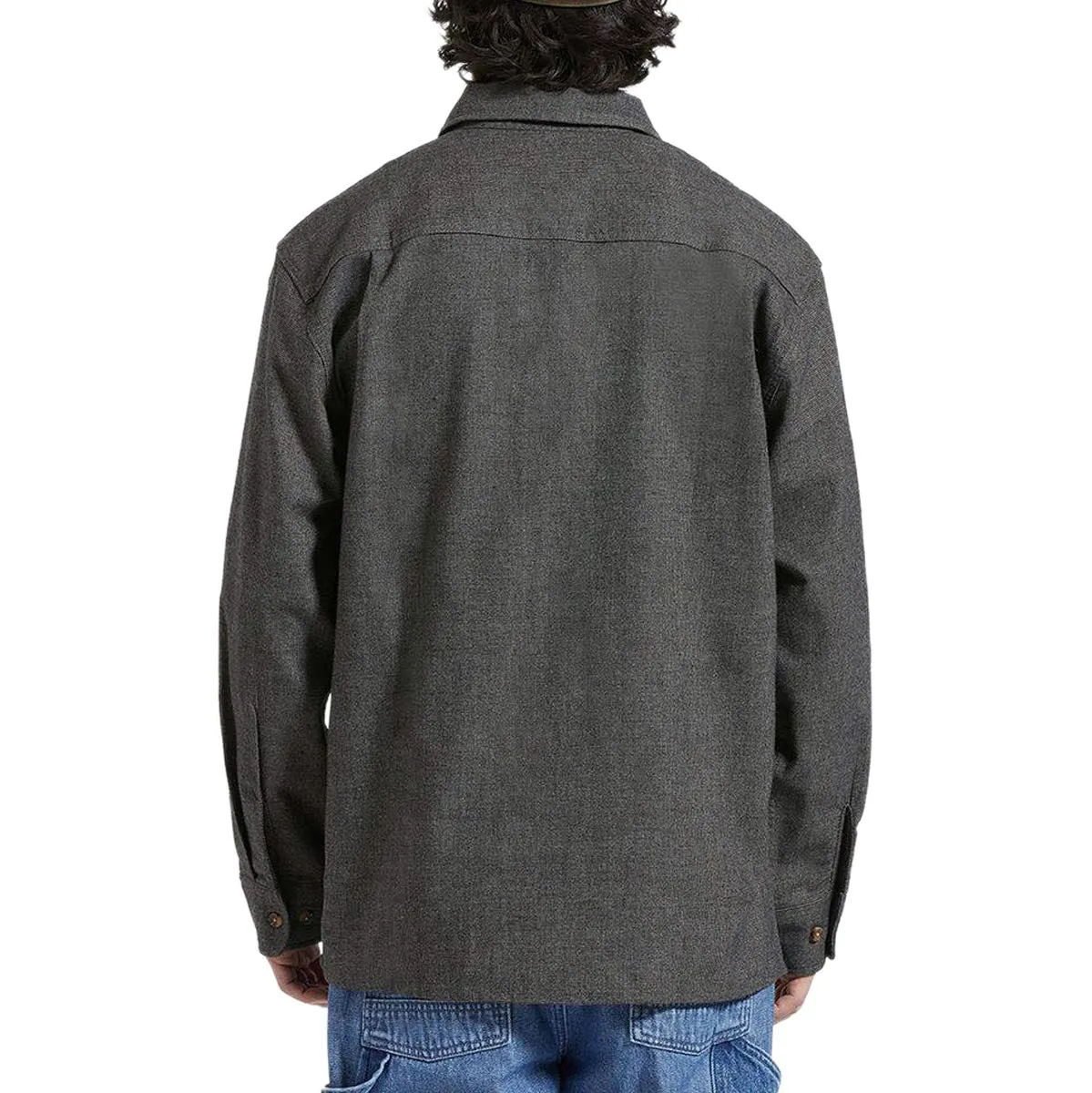 Brixton Selden Long Sleeve Over Shirt - Mixed Tweed
