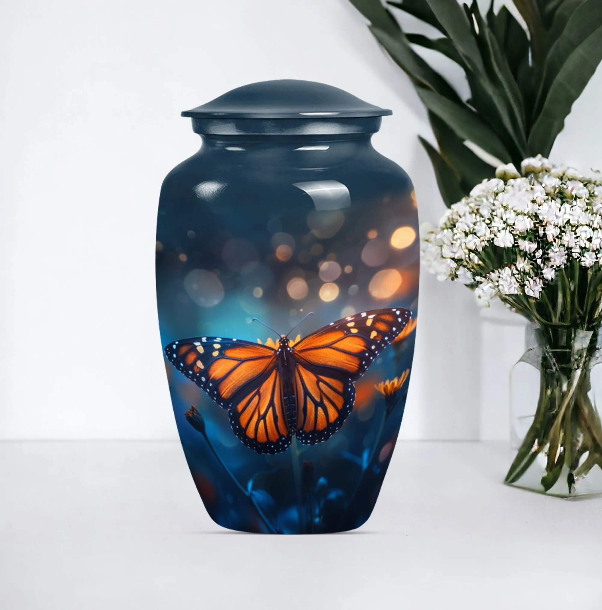 Butterfly Memoria - A Distinctive Urn for Adult Ash Remembrances