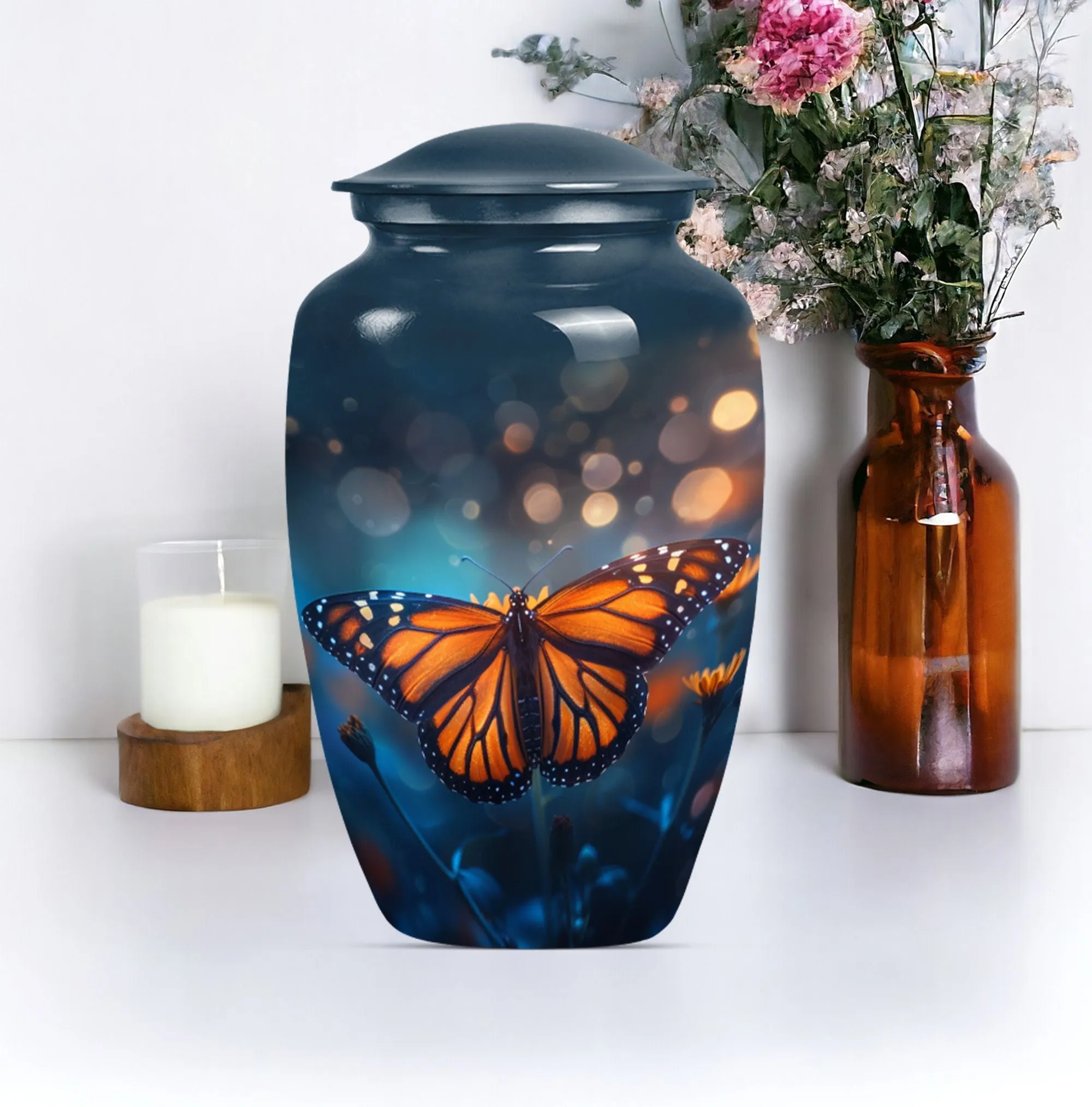 Butterfly Memoria - A Distinctive Urn for Adult Ash Remembrances