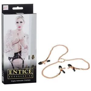 California Exotics - Entice Triple Intimate Nipple Clamps