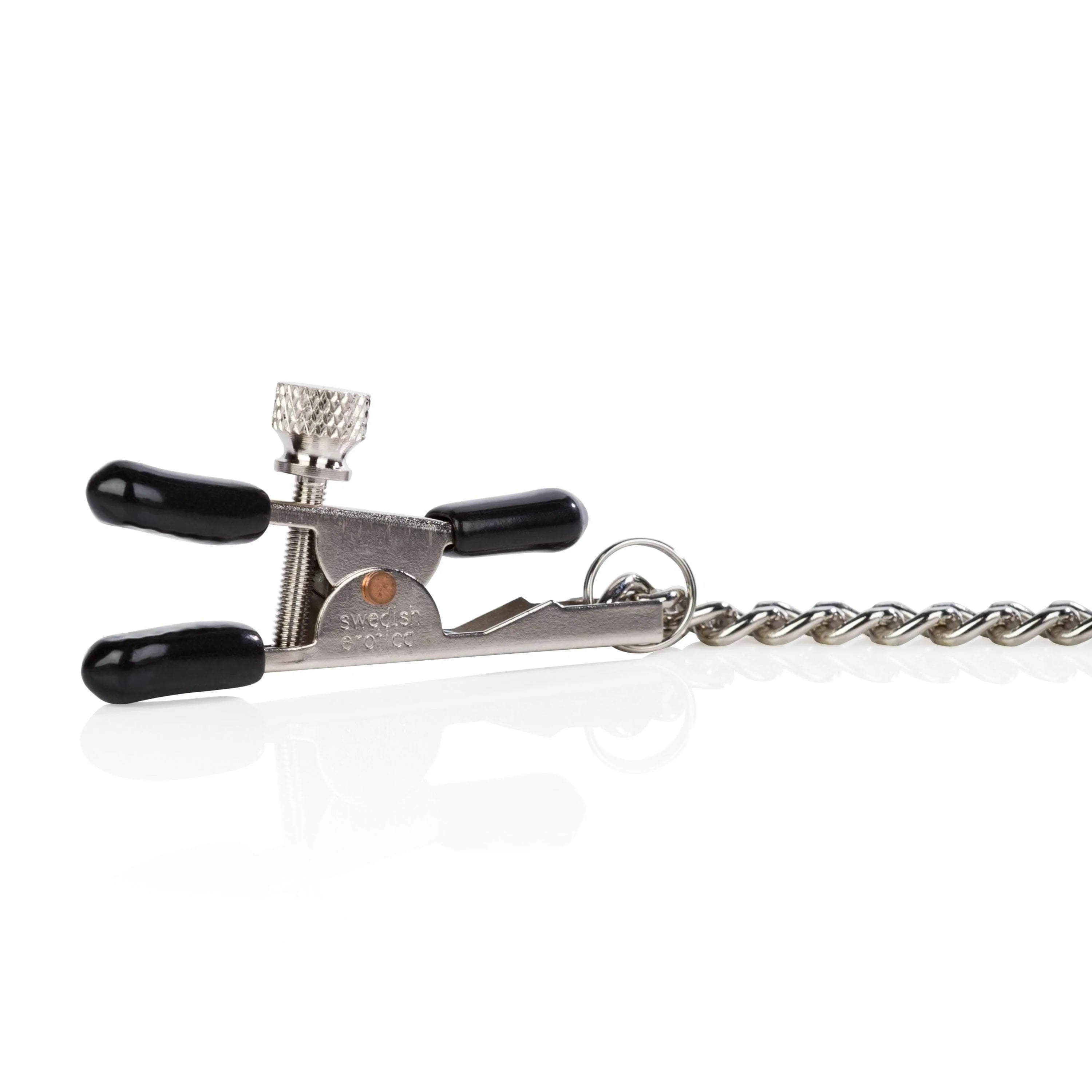 California Exotics - Nipple Play Bull Nose Nipple Clamps (Silver)
