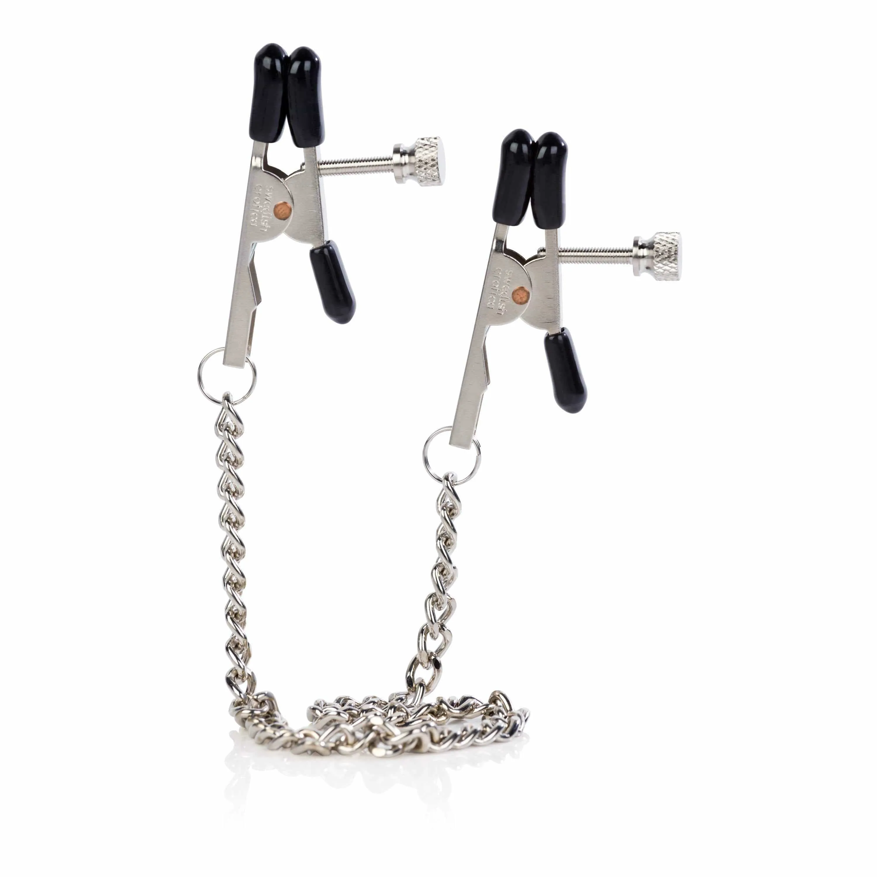 California Exotics - Nipple Play Bull Nose Nipple Clamps (Silver)