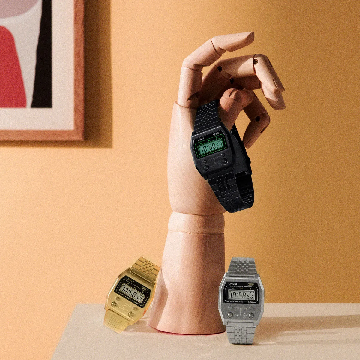Casio A1100G-5VT Watch