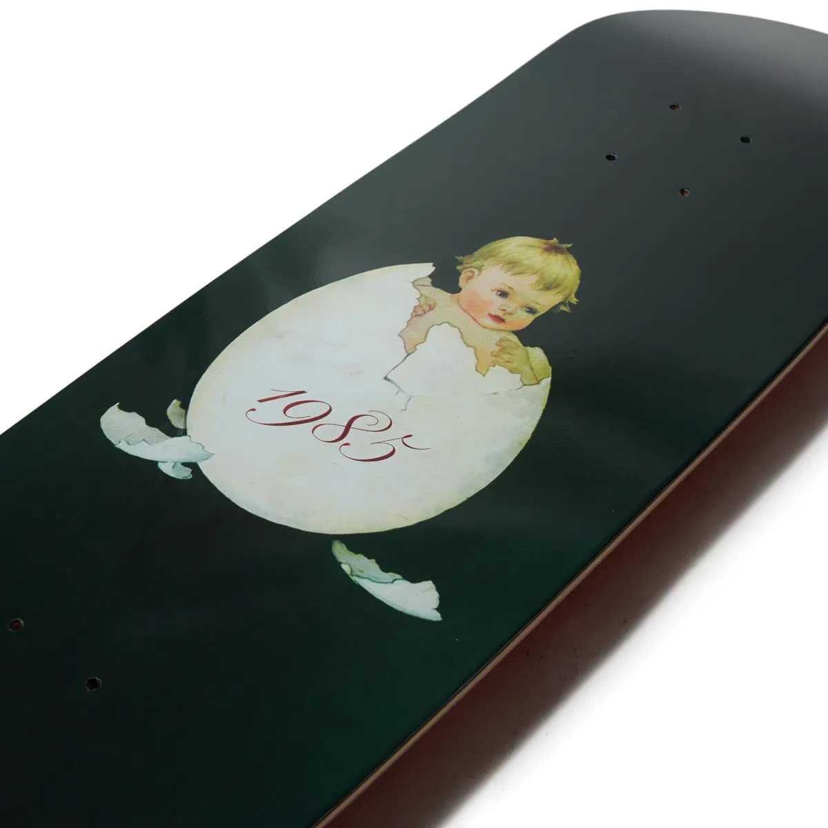 CCS 1985 Egg Shaped Skateboard Deck - Green