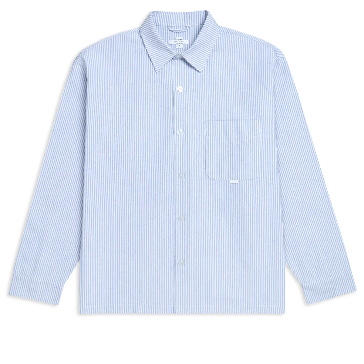 CCS Box Oxford Shirt - Blue Stripe