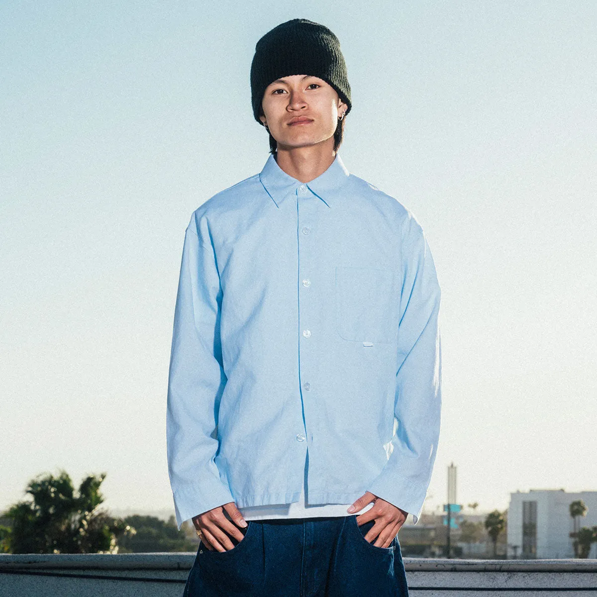 CCS Box Oxford Shirt - Blue