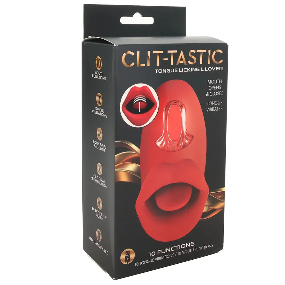 Clit-Tastic Tongue Licking Lover Vibe