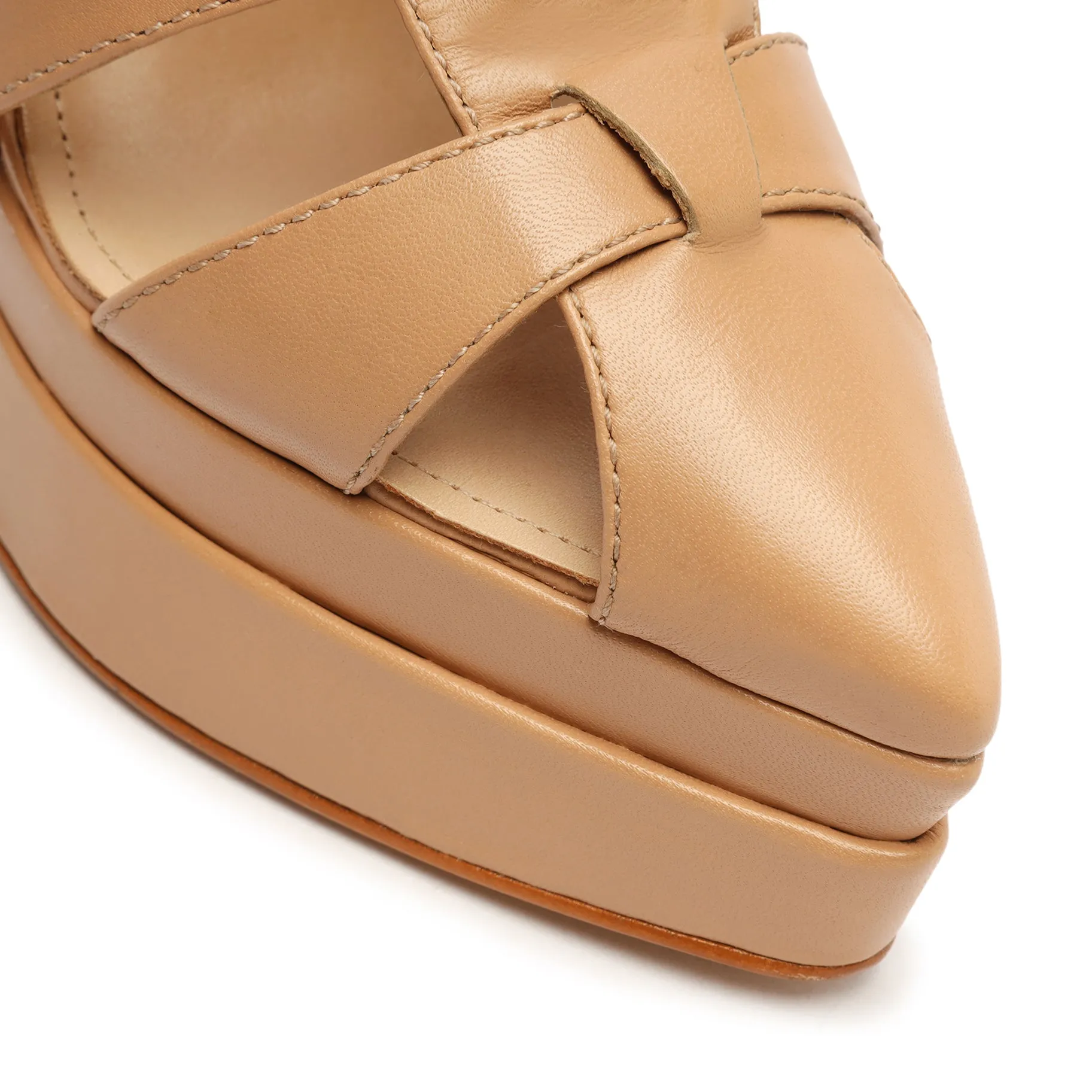 Daryl Platform Leather Pump