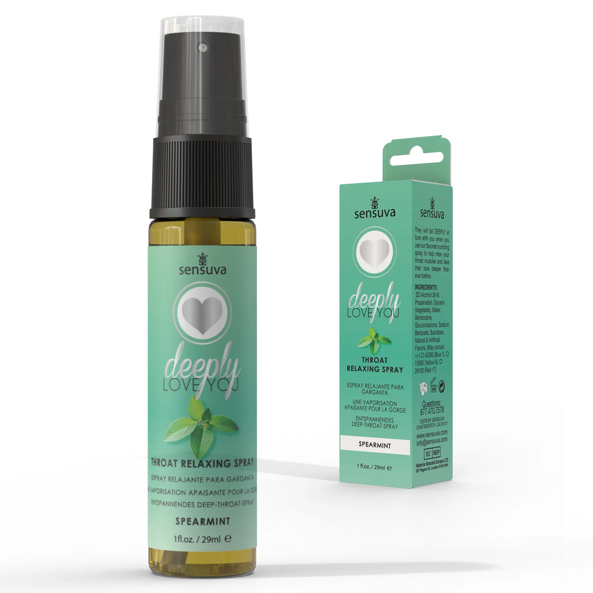 Deeply Love You Throat Relaxing Spray 1oz