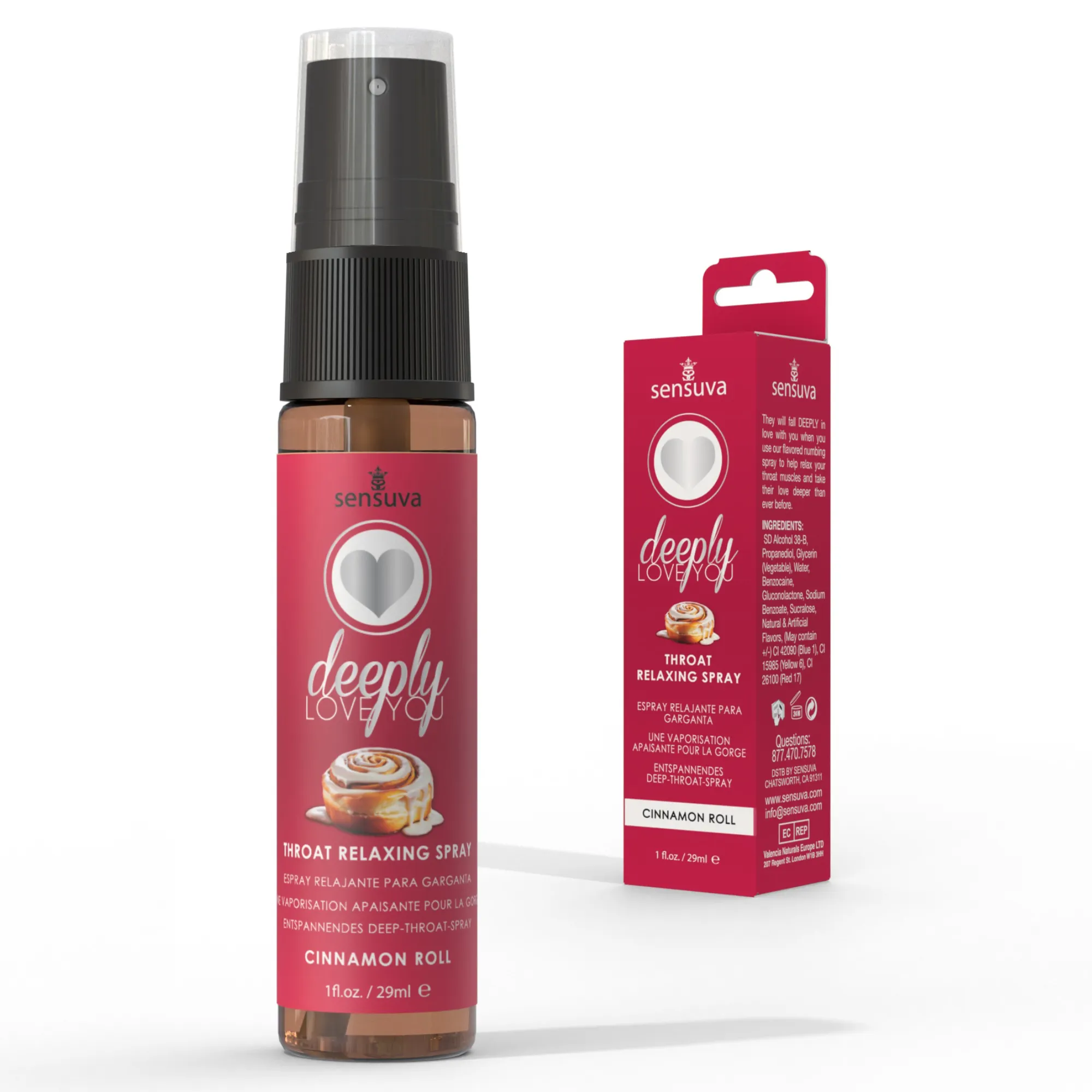 Deeply Love You Throat Relaxing Spray 1oz