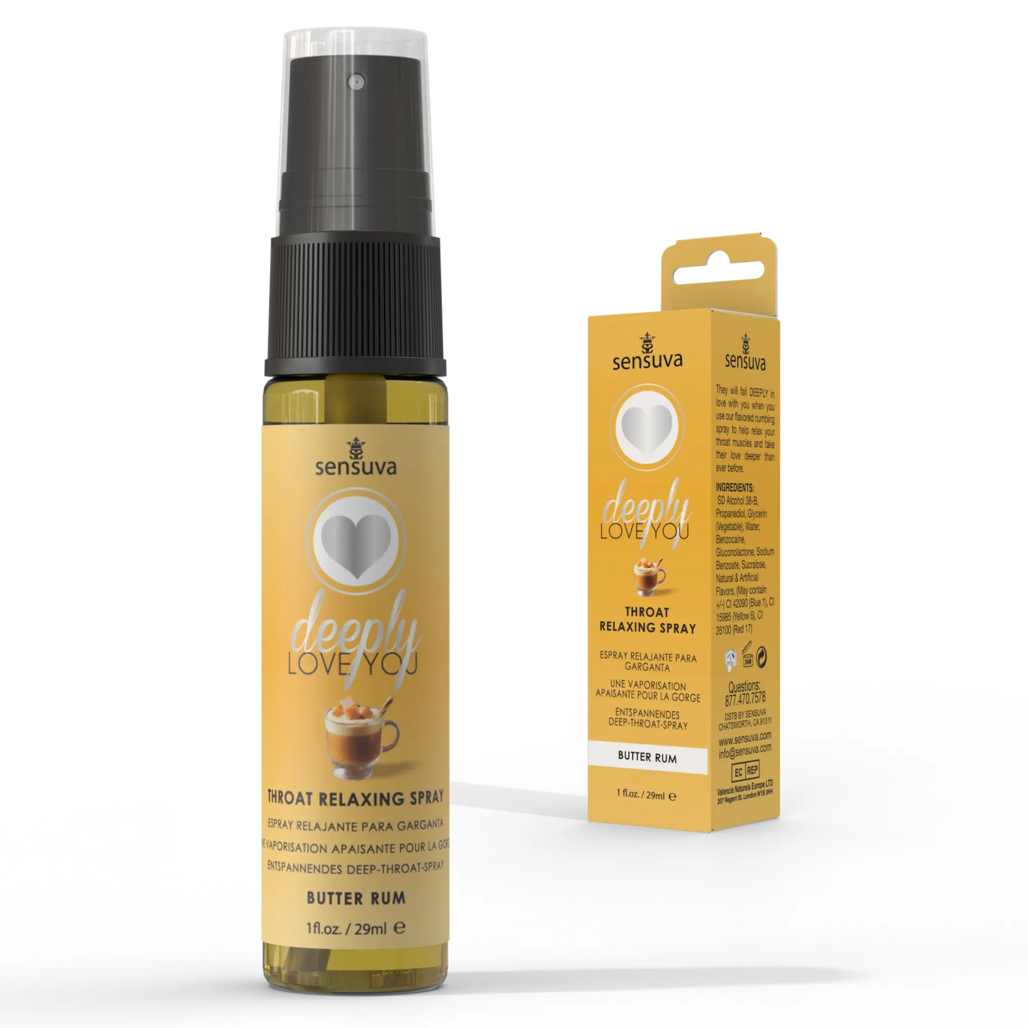 Deeply Love You Throat Relaxing Spray 1oz