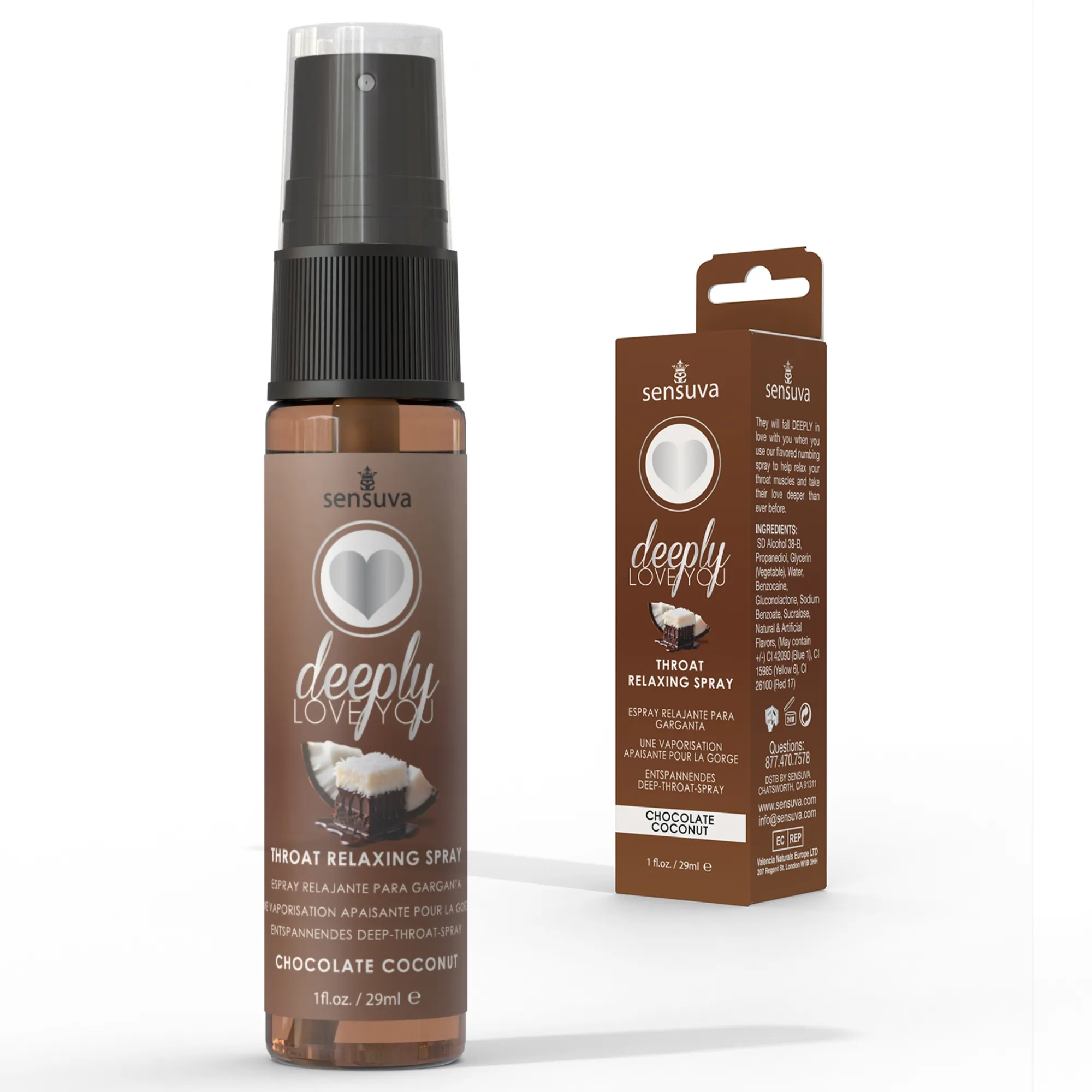 Deeply Love You Throat Relaxing Spray 1oz