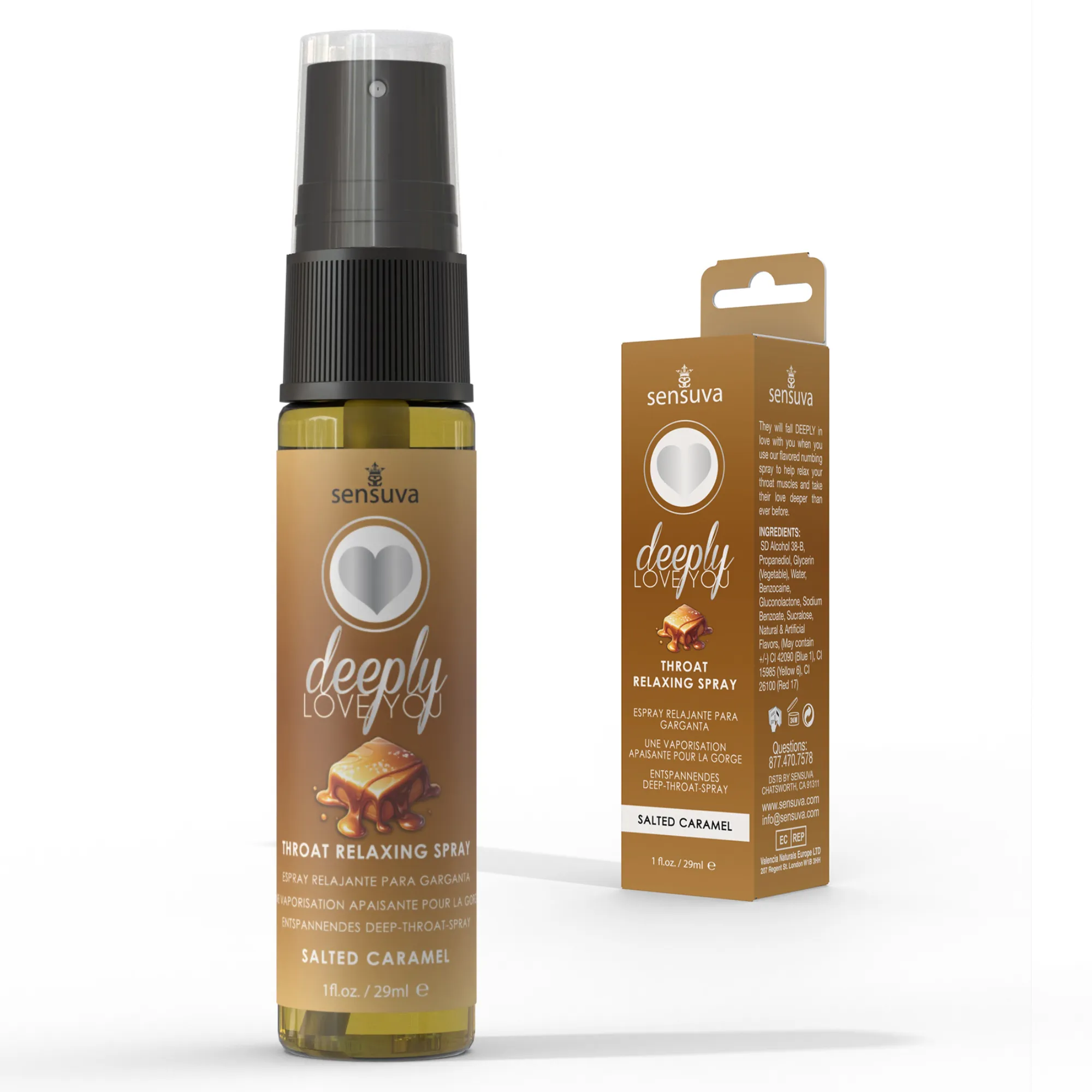 Deeply Love You Throat Relaxing Spray 1oz