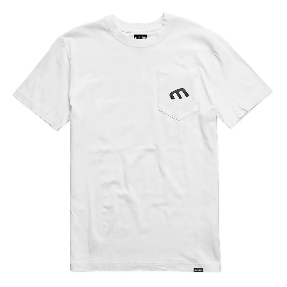 Etnies Style E Pocket T-Shirt - White