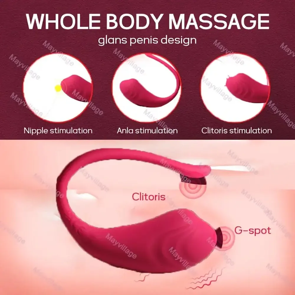 G Spot Vibrator Clitoris Stimulation Bullet Egg Anal Plug Kegel Balls