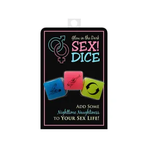 Glow-In-The-Dark Sex Dice Game