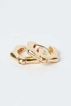 Gold Hoop Earrings