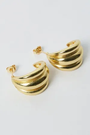 Gold Hoop Earrings