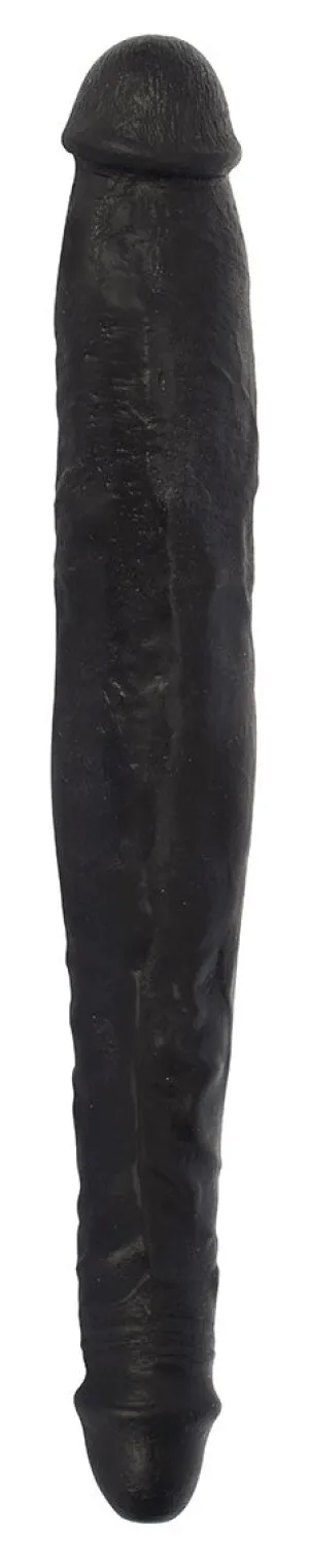 Jock 13 Tapered Double Dildo - Midnight