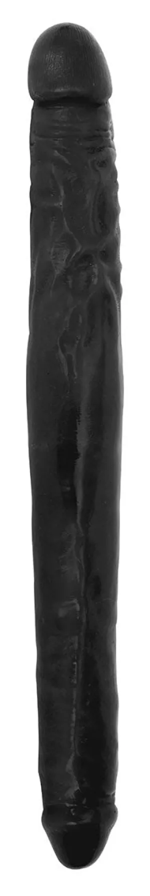 Jock 16 Tapered Double Dildo - Midnight