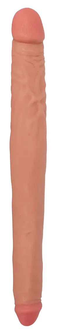 Jock 16 Tapered Double Dildo - Vanilla