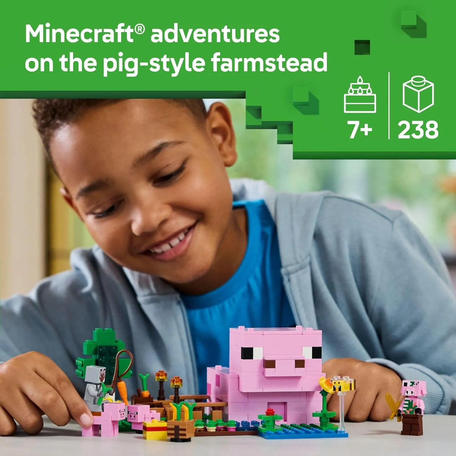 Lego 21268 - Minecraft The Baby Pig House